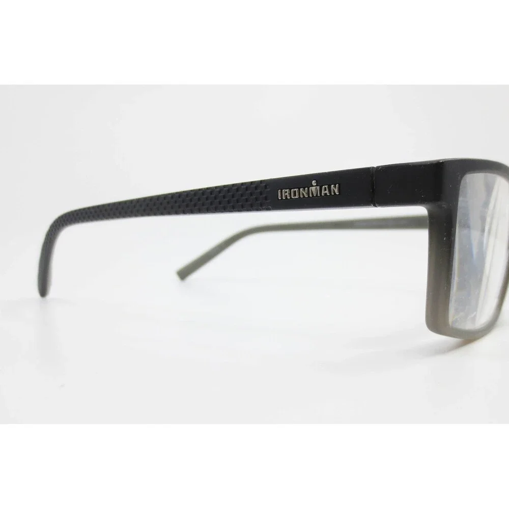 Ironman Foster Grant DG0622 IM2004 BLK/GRY Rectangular Black Grey Eyeglasses